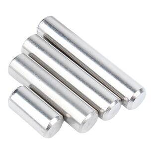 316不锈钢实心圆柱销定位销子固定销定做订制销轴快速销钉GB119