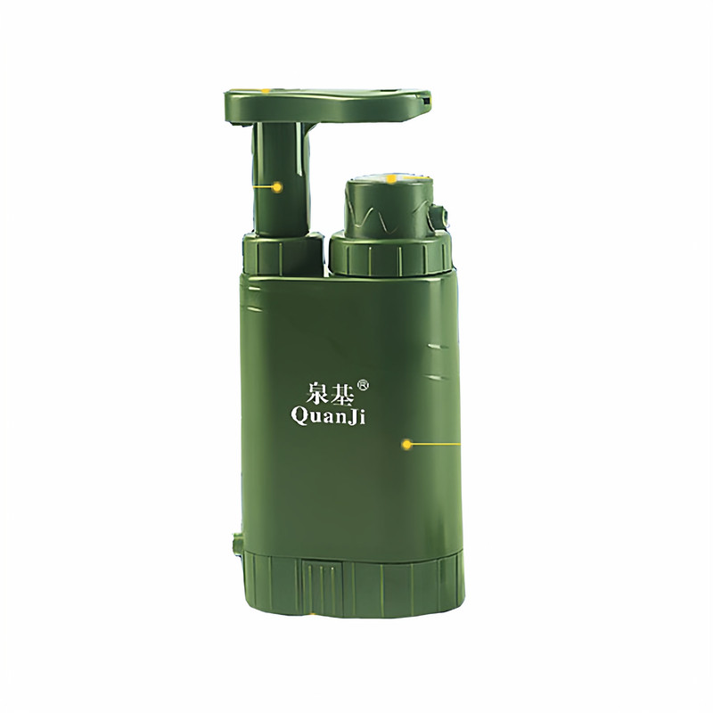 旅行应急净水器野外便携式饮水过滤器户外探险末日防水灾生存装备