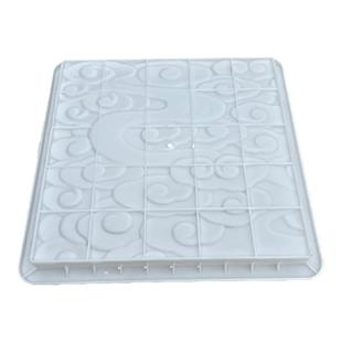 仿古水泥地砖模具大全庭院地砖户外花园农村小院防滑踏步石磨具