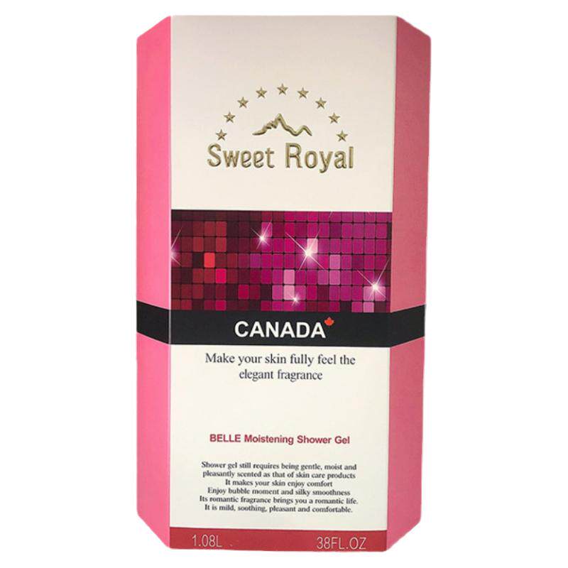 原装进口SWEET ROYAL桂芭沐浴露家庭装包邮持久留香保湿1060ML