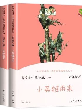 正版六年级上册快乐读书吧全套童年爱的教育小英雄雨来暑假老师推荐必读课外书读物书籍人民教育出版社