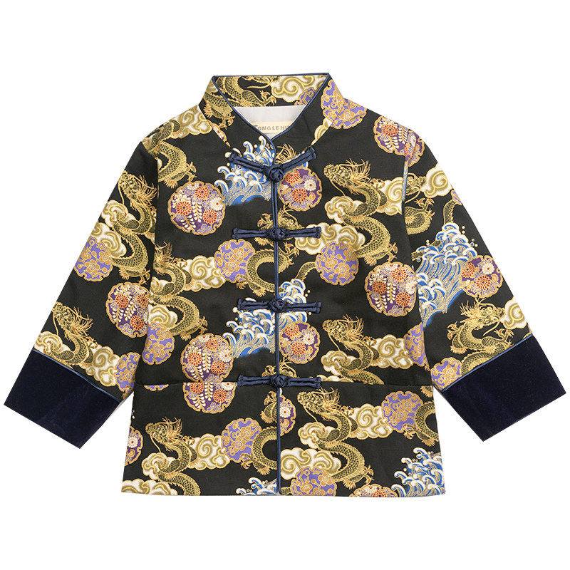 拜年服厚薄可选古装男童