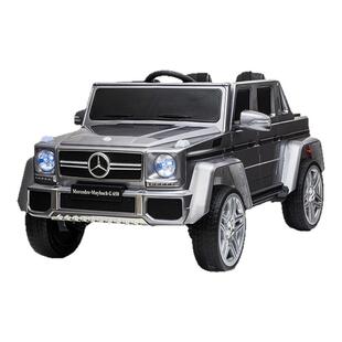 迈巴赫奔驰大G650双座儿童电动车四轮遥控汽车宝宝玩具车可坐大人