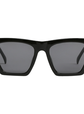 梯形大框ins风黑色墨镜