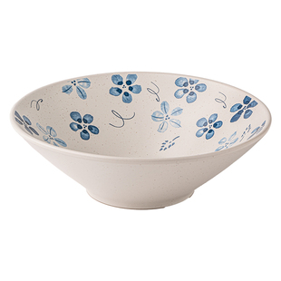 巷子尾〖勿忘我〗中古风餐具漂亮甜品沙拉碗特色餐盘陶瓷碗盘组合