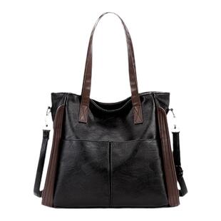 真皮大容量女包羊皮软皮大包包女2026新款妈妈款手提包斜挎单肩包