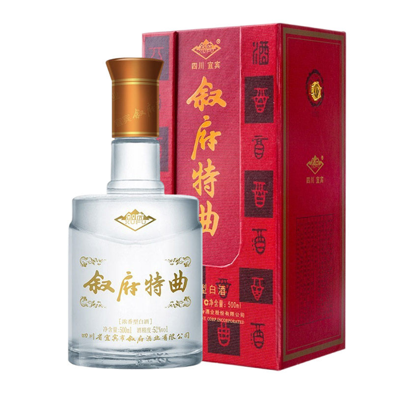 叙府特曲白酒五粮酿造浓香