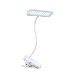 欧普A级小台灯书桌学习护眼阅读学生宿舍寝室充电床头灯专用夹子