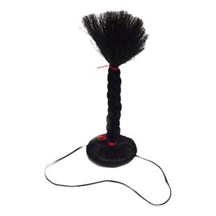 新款喜公公假发头戴竖立头发直立道具搞笑发饰小辫子朝冲天辫扒灰