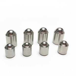 压入式不锈钢定位珠无台阶光身碰珠无螺纹波珠弹簧球头柱塞螺丝