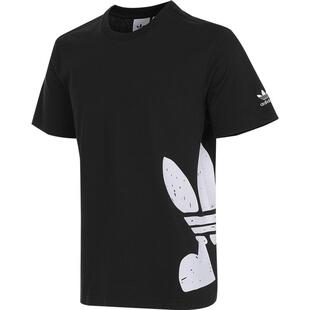 滔搏adidas阿迪达斯三叶草男子TS STREET 2运动休闲短袖T恤JD3247