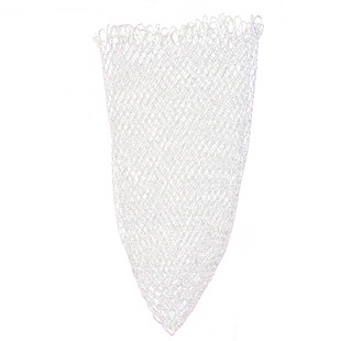 1cm抄网网兜网布单网可折叠细眼加深编织防挂大物实心圈抄网头40