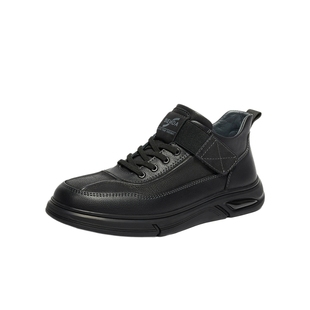 森达男鞋工装鞋商场同款秋冬户外休闲靴加绒保暖运动鞋子1ST01DD4