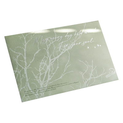 万物静默如谜烫银信封浪漫文艺