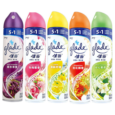 佳丽空气清新喷雾剂家用去异味320ml 室内卧室卫生间汽车清香