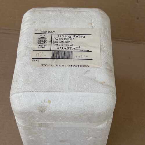 Tyco Agastat 7012AC Time Delay Relay 1423157-5