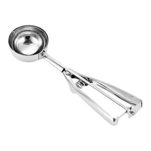 不锈钢雪糕勺水果挖球器冰淇淋麻薯夹芋泥挖勺子圆形工具冰激凌勺