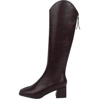 达芙妮长筒靴2022靴子棕色