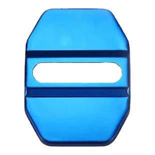 汽车改装不锈钢门锁盖车门加装门锁保护盖电镀改装件金属车贴锁扣