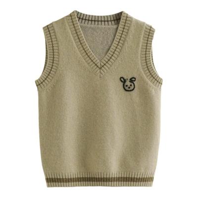 山羊绒儿童背心马甲韩版学生春秋
