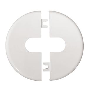 燃气管装饰盖双孔盖板4分管加宽遮挡圈分体粘贴防丑神器厨房台面