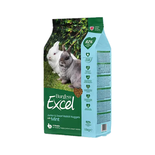 英国布格斯幼兔粮Burgess进口侏儒兔主饲料益格无糖适口性好