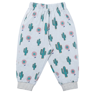 Nest Designs儿童防蚊裤Frida联名男女童宝宝家居服裤子透气长裤