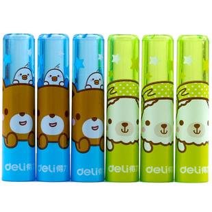 得力铅笔套铅笔帽小学生卡通笔盖铅笔冒头套延长器幼儿园儿童可爱日本创意软硅胶接笔器加长器笔套铅笔保护套