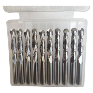 宏钛3.4.5.6.8mm双刃球头铣刀螺旋木工,泡沫浮雕电脑雕刻机刀具