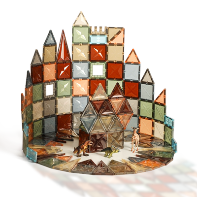 磁力片工程施工积木益智拼装玩具