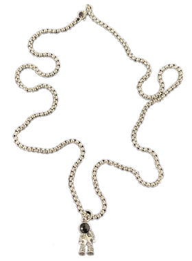 女士钛钢多层项链男INS高级感