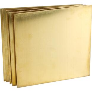 国标H59黄铜板黄铜片黄铜薄板黄铜板材加工定制1 2 3 4 5 6 10mm