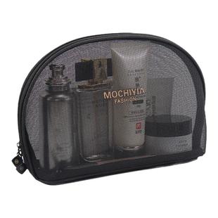 新款热卖迷你口红网纱化妆包简约便携女手拿包日韩随身化妆收纳包