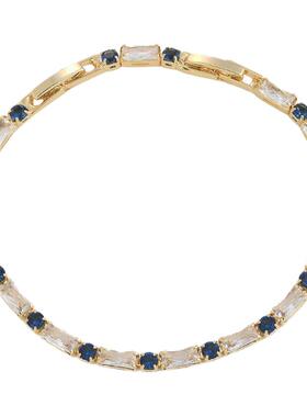 微镶锆石气质手饰品女新款锆石爪链手链饰品