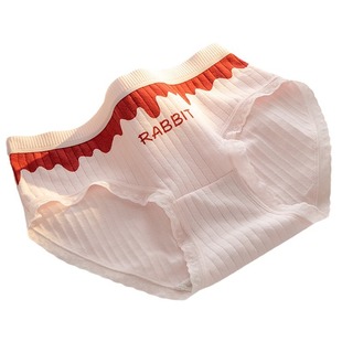 女童内裤纯棉中大童中腰三角100%全棉学生女孩少女初中儿童短裤头