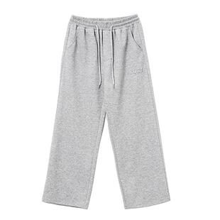 回力裤子男款2026春季新款男士直筒裤宽松运动阔腿卫裤青少年长裤