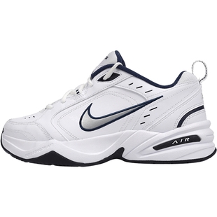 胜道耐克男女鞋老爹鞋AIR MONARCH 白色运动休闲复古跑步鞋415445