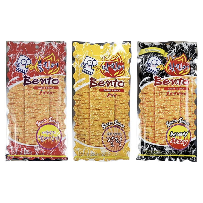 韩国Bento伴多乐鱿鱼片12g
