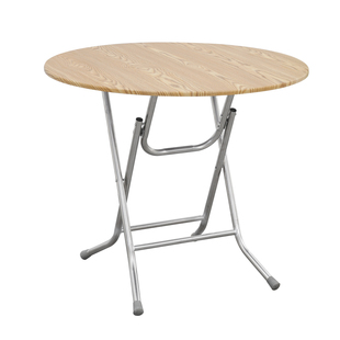 6人可折叠吃饭桌子餐桌圆桌简易简易人大老式圆形8折叠小户型家用