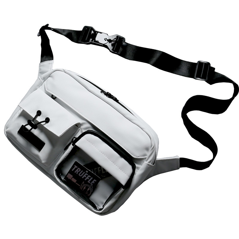 TRUFFLEF潮牌高级感小众斜挎包男2025新款大容量单肩包女挎包小包