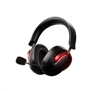 狼蛛A7Pro头戴式耳机7.1声道电竞通话降噪蓝牙无线四模三角洲