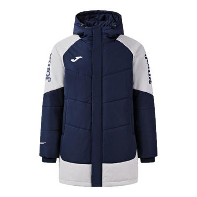 JOMA冬季保暖连帽长款棉服