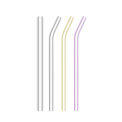 透明环保珍珠奶茶玻璃吸管