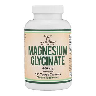 美国DOUBLE WOOD甘氨酸镁Magnesium Glycinate情绪睡眠补充剂