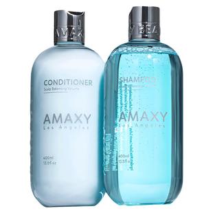amaxy洗发水控油蓬松去屑洗发露洗头洗护套装男士正品官方旗舰店