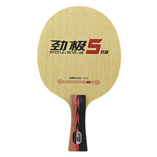 【乒乓网】DHS红双喜劲极5X狂飙龙5 12 13碳素纤维乒乓球底板球拍