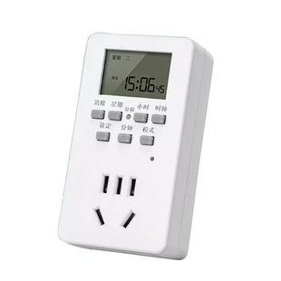 定时插座定时器开关控制器自动断电智能热水器计时控鱼缸循环电源
