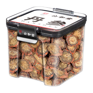 北京同仁堂丹参中药材特级野生丹参片天然无熏无硫正品官方旗舰店