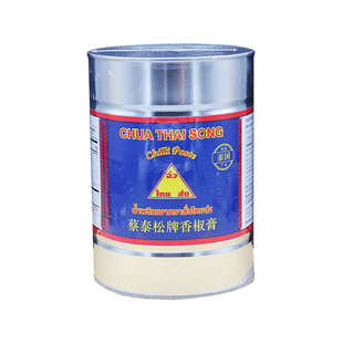 泰国蔡泰松顶上香椒糕 蔡泰松辣椒膏 泰式海鲜冬阴功汤调料2.7kg