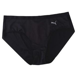 运动健身瑜伽速干无痕三角内裤黑色包臀性感光滑面料简约舒适中腰